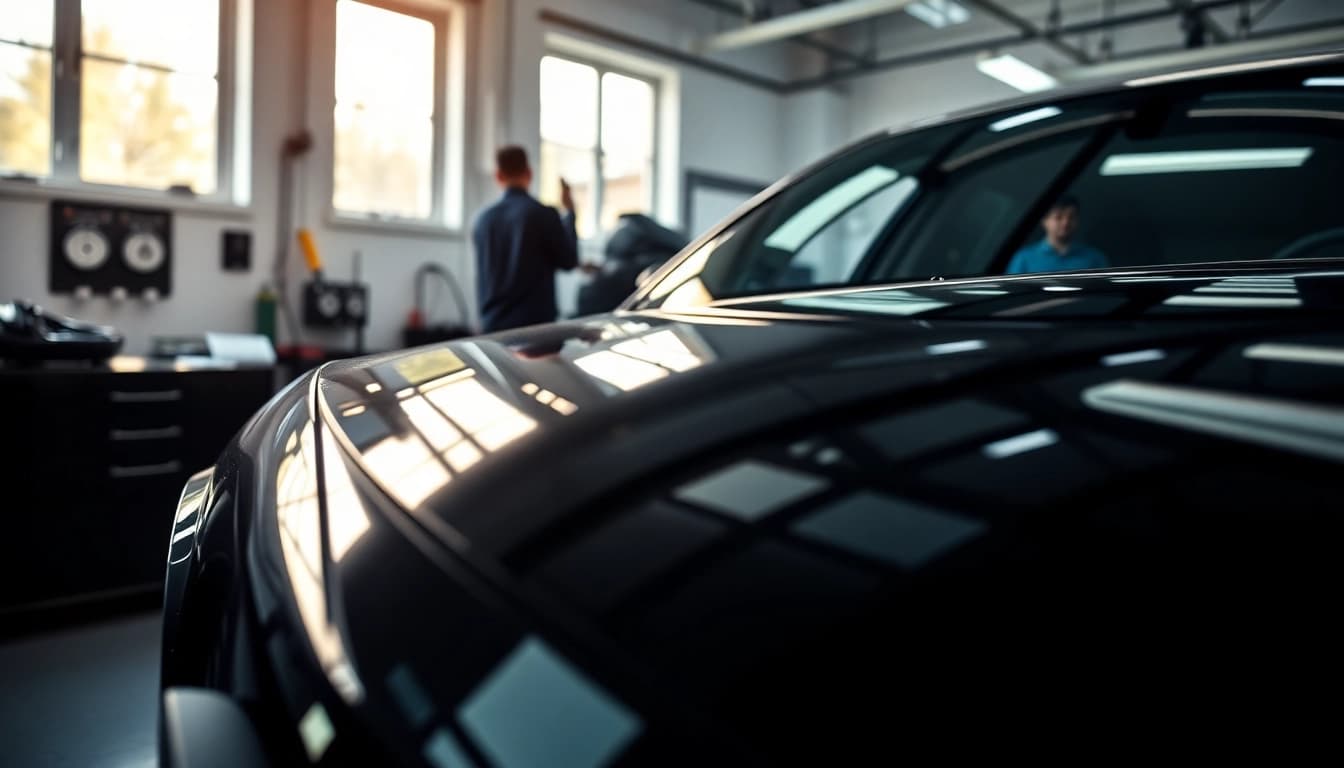 Apply paint protection film near me on car for lasting beauty and protection.
