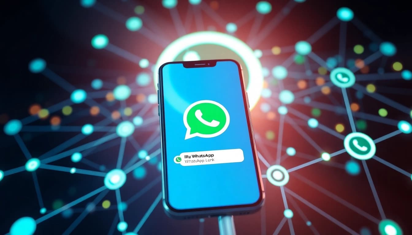 Showcasing ultramsg as a cutting-edge WhatsApp API integration solution in a high-tech environment.