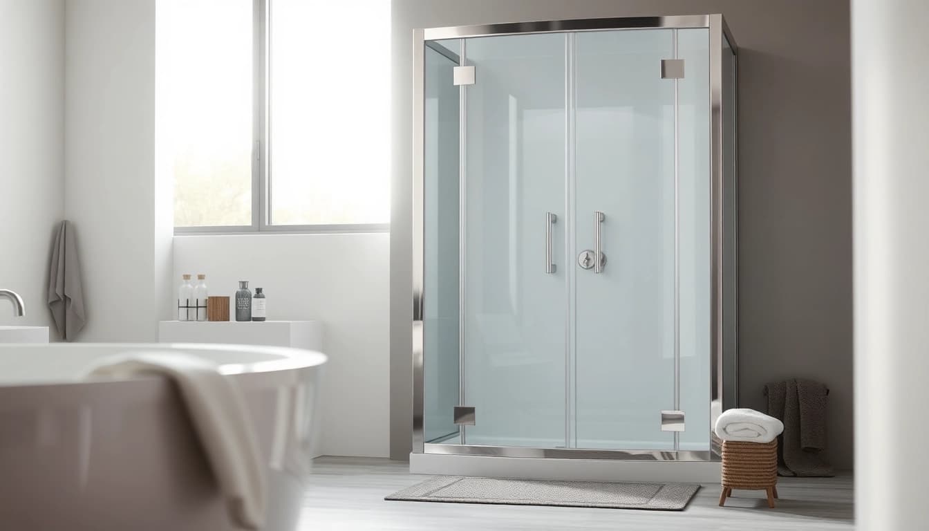 Erleben Sie die elegante sonni Duschkabine in modernem Badezimmerdesign.
