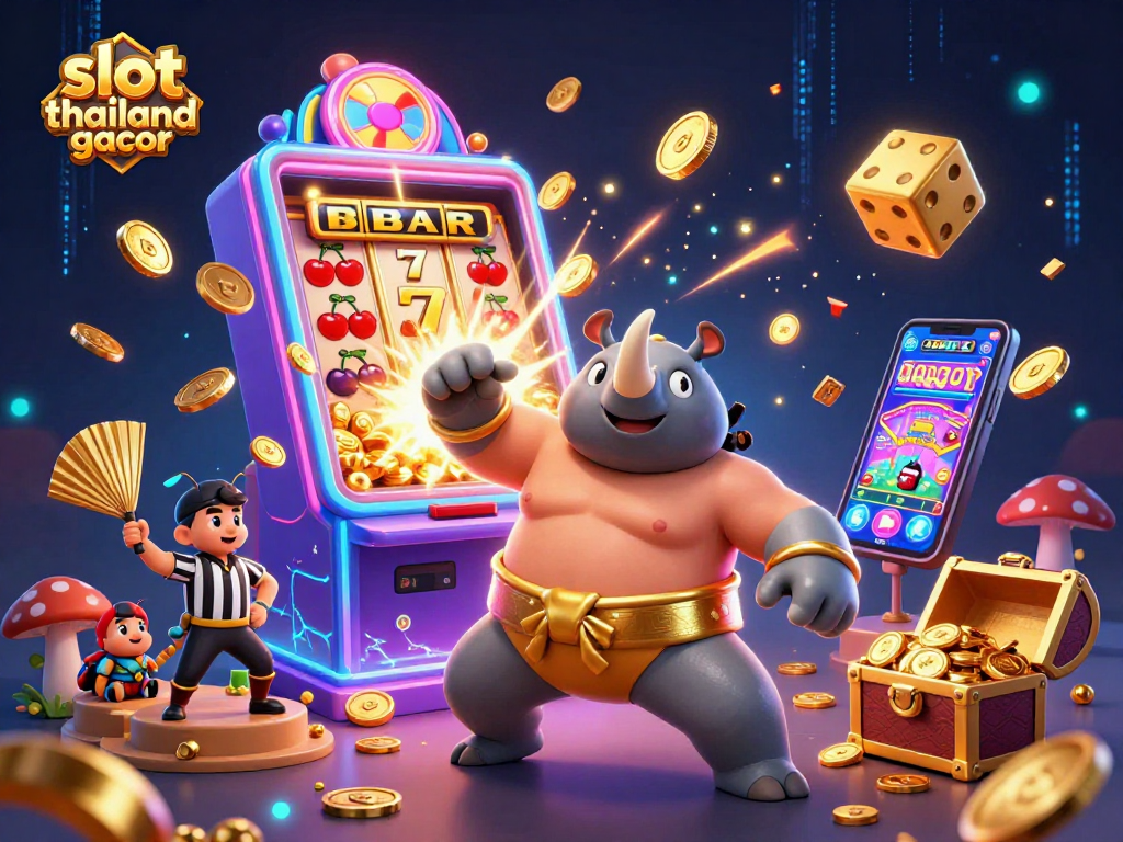 Experience thrilling wins with the slot thailand gacor scene featuring dynamic beetle champions and a jackpot explosion.