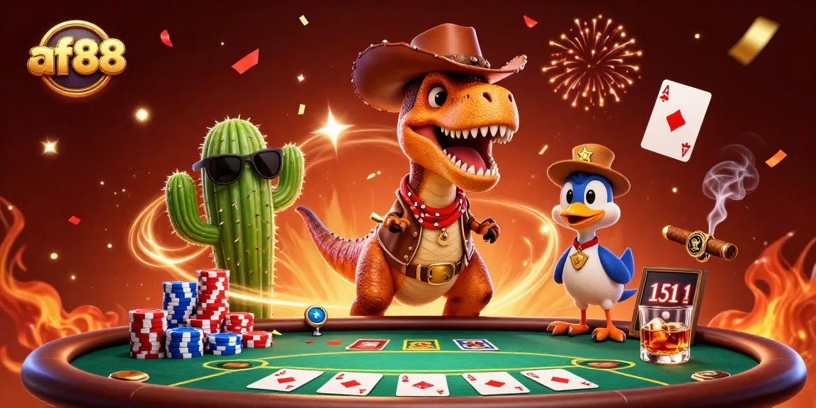 Experience the thrilling adventures at af88 casino with exciting poker scenes and engaging characters.