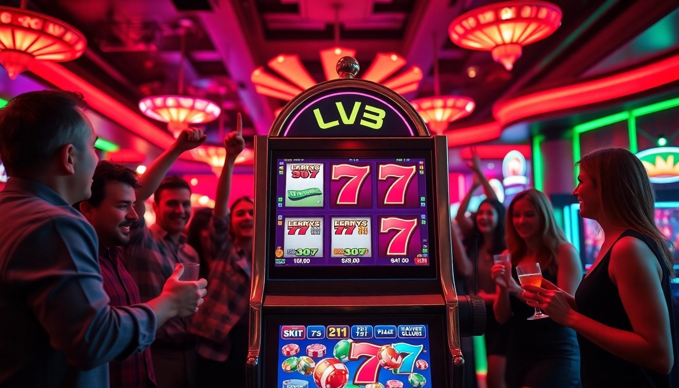 Menangkan hadiah di mesin Slot77 sambil merayakan keseruan di kasino.