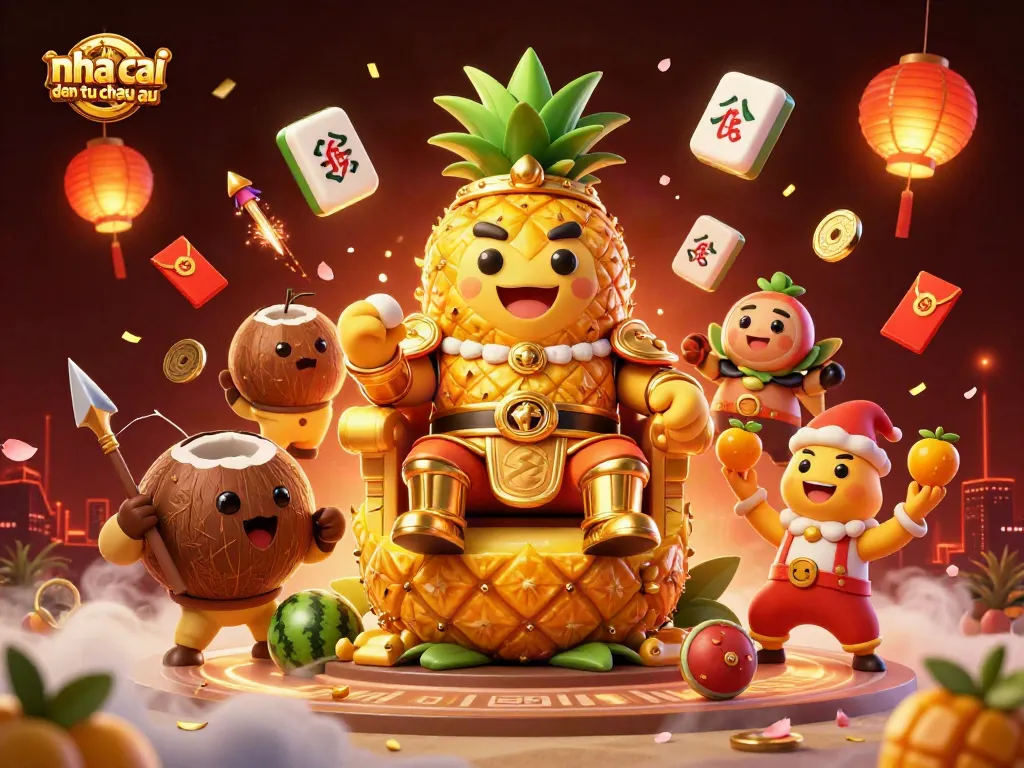 Khám phá nha cai den tu chau au với vua dứa và lính gác trên casino bãi biển