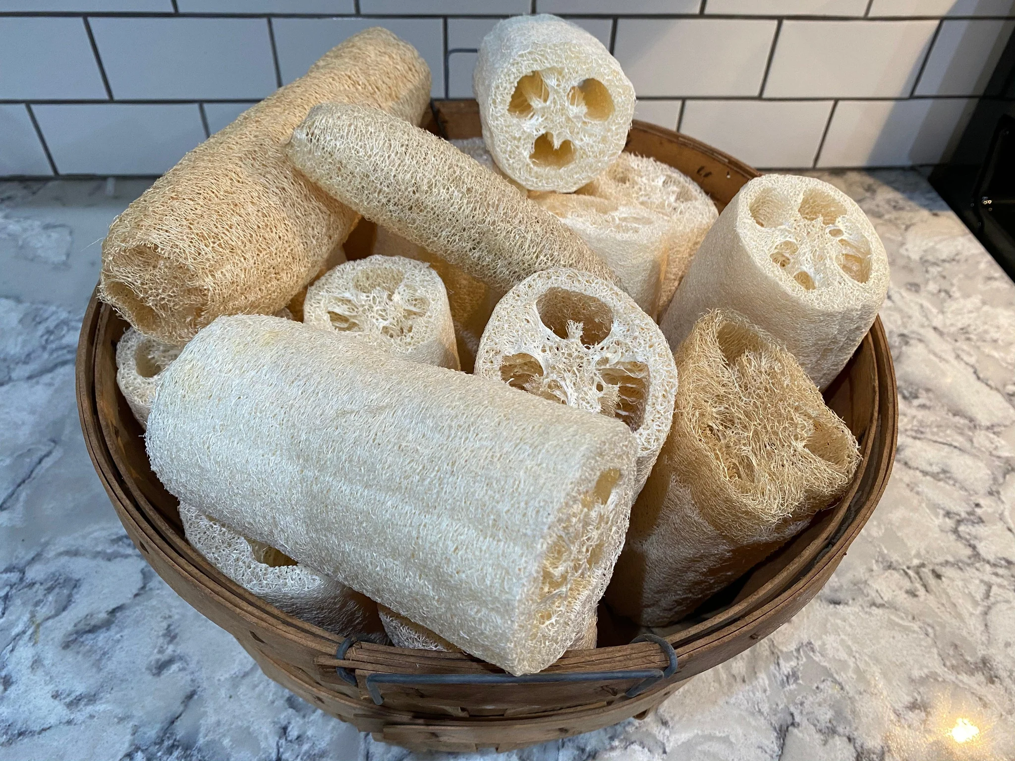 Raw Loofah Sponge for Eco-Friendly Cleaning