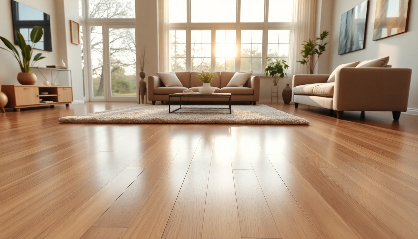 Transform your space with luxury vinyl flooring showcasing stunning design and durability.