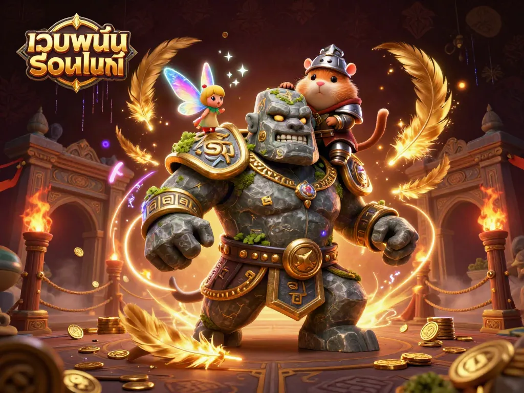 เล่นเกมพนันออนไลน์ที่ตื่นตาตื่นใจในภาพ 3 มิติที่เต็มไปด้วยสีสัน