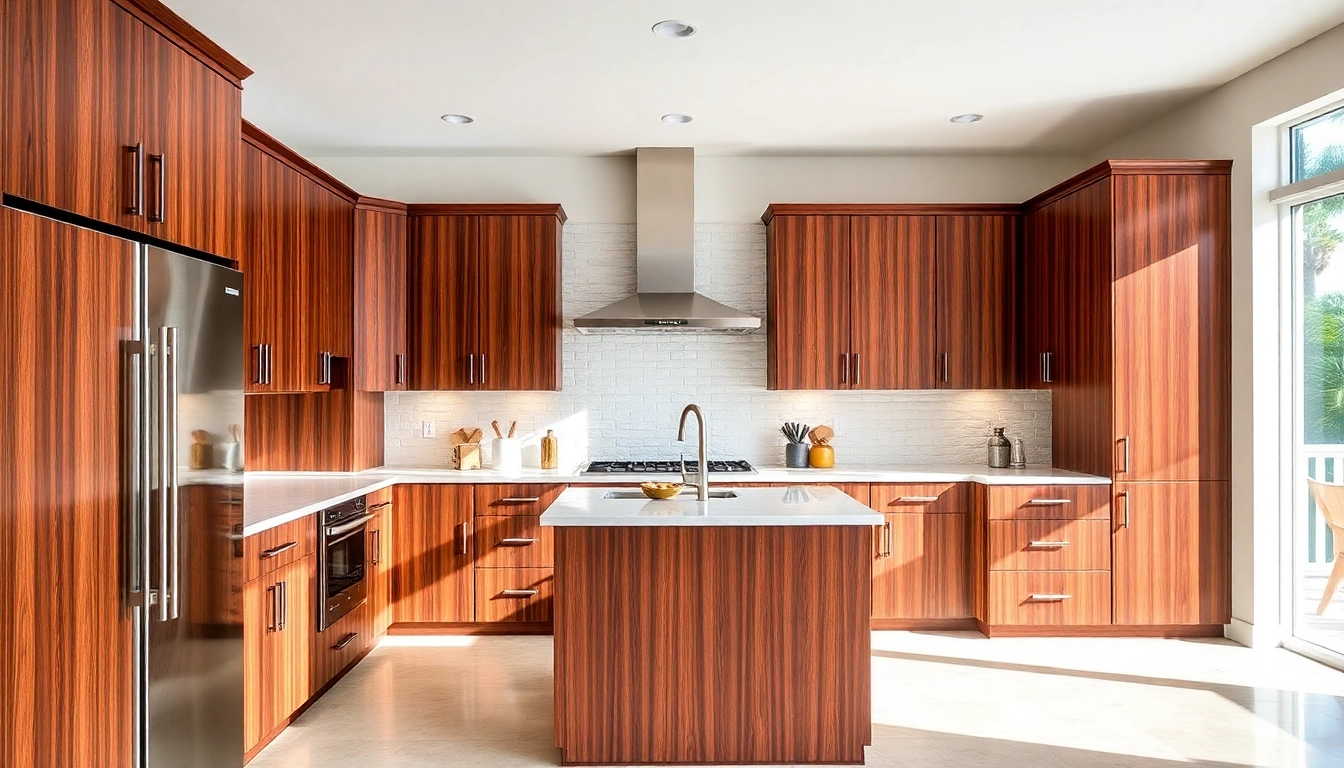 Transform your kitchen with expert Cabinet Refacing Clearwater FL, showcasing modern design and high-quality finishes.