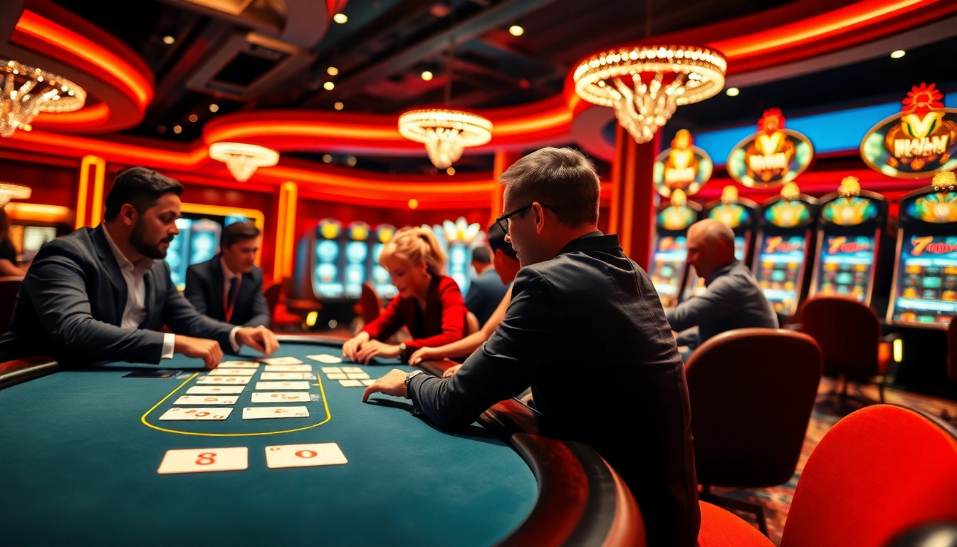 Experience thrilling Non gamstop Casino Uk action with immersive gaming scenes and vibrant atmosphere.