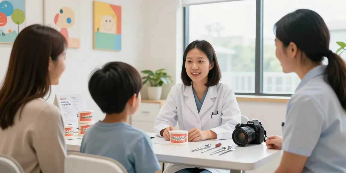Orthodontist Hawthorn providing early treatment consultation for kids in a friendly clinic.
