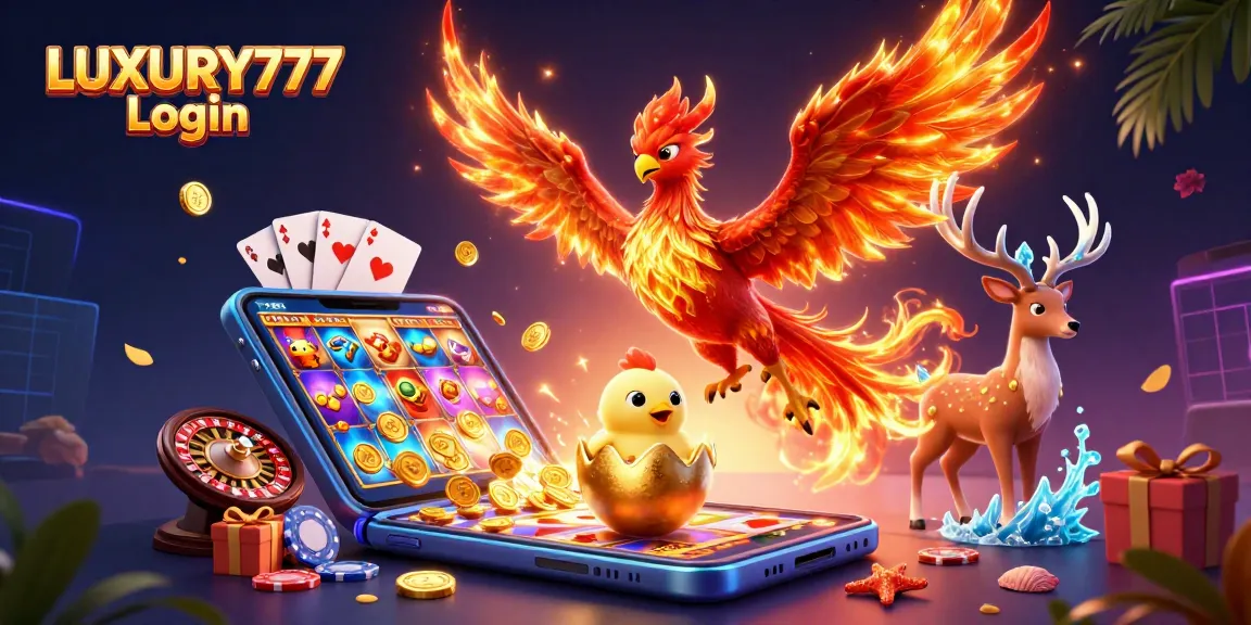 Mengakses LUXURY777 Login sambil meraih kemenangan di dunia slot yang megah.