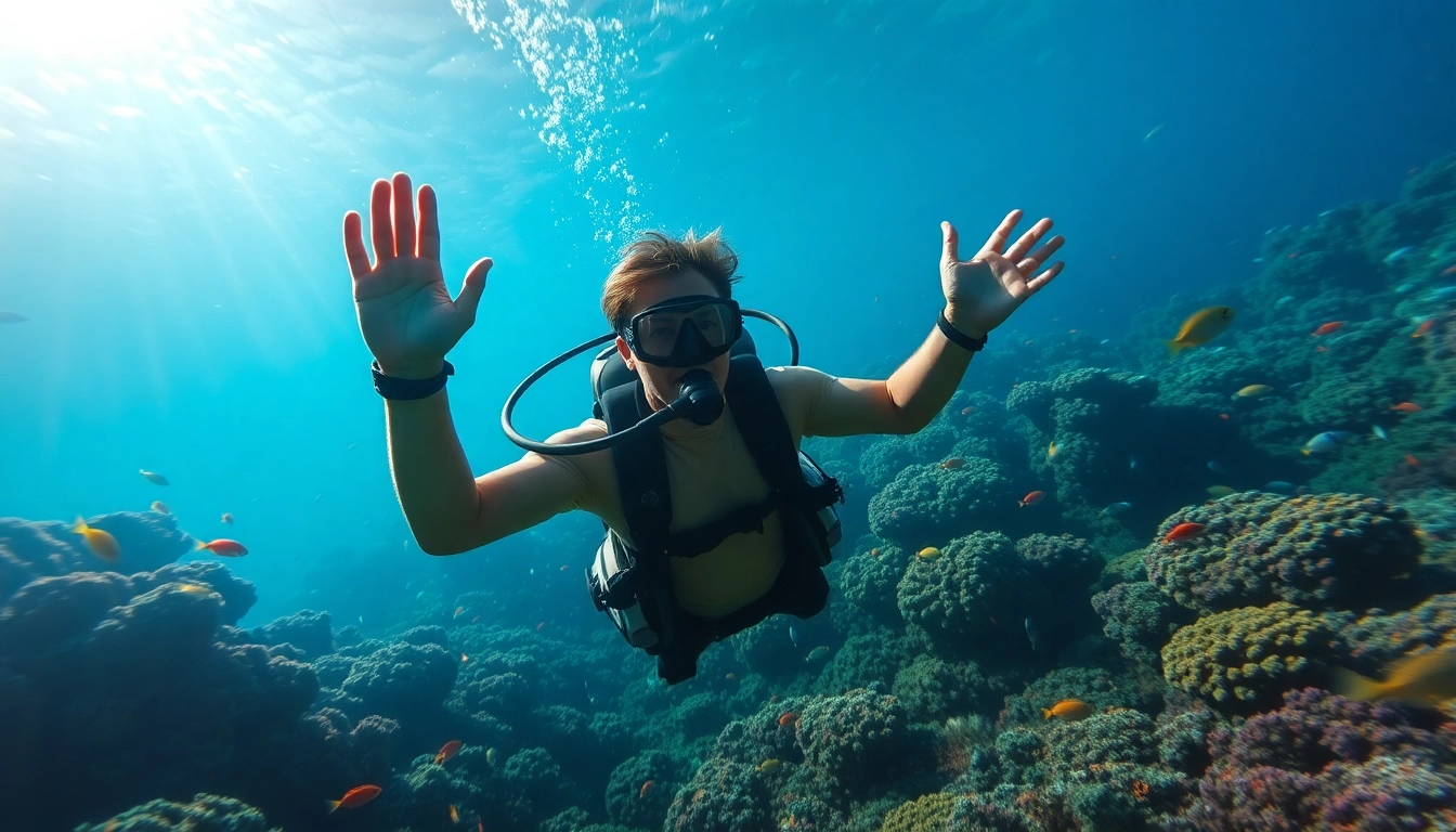 Tauchen Sie mit einem erfahrenen Taucher in ein farbenfrohes Unterwasserparadies.