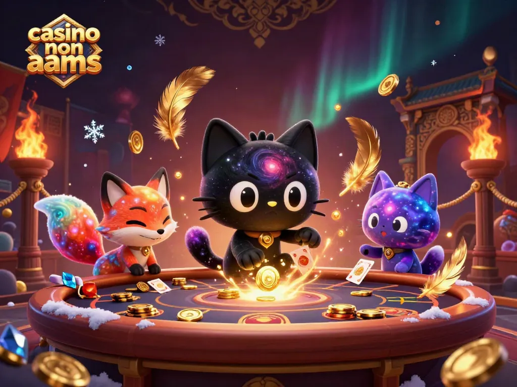 Gioca nei casino non AAMS con una varietà di opzioni e bonus attraenti, catturato in un'illustrazione vibrante.