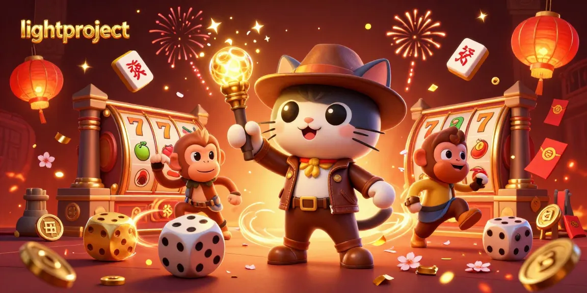 Engage with lightproject's thrilling 3D casino adventure, exploring vibrant gaming elements and dynamic characters.
