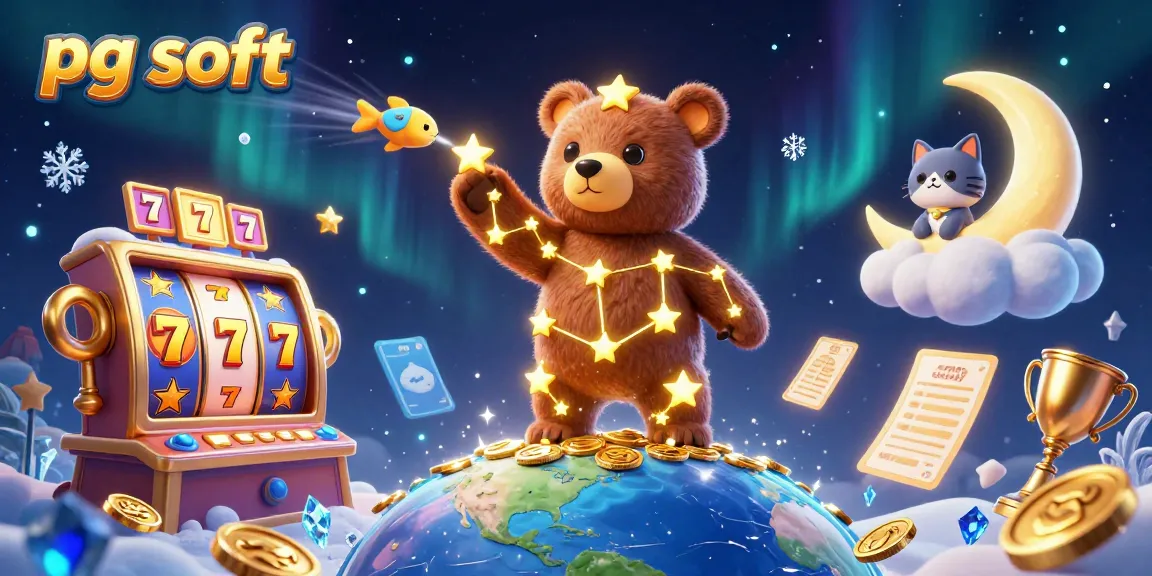 Engage with pg soft slot gaming, where constellation characters explore vibrant jackpots and spinning reels!