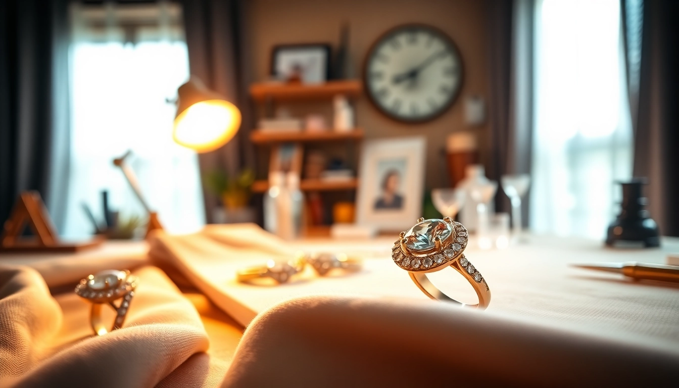 Fotografo di Gioielli ritrae anelli e collane in un elegante studio di Milano.