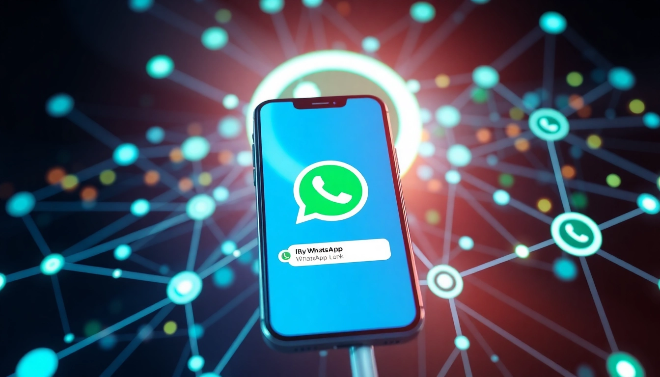 Showcasing ultramsg as a cutting-edge WhatsApp API integration solution in a high-tech environment.