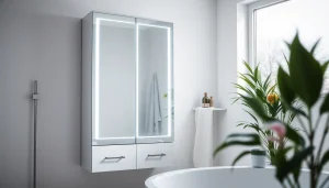 Verschönern Sie Ihr Bad mit dem sonni Spiegelschrank, stilvoll und funktional.