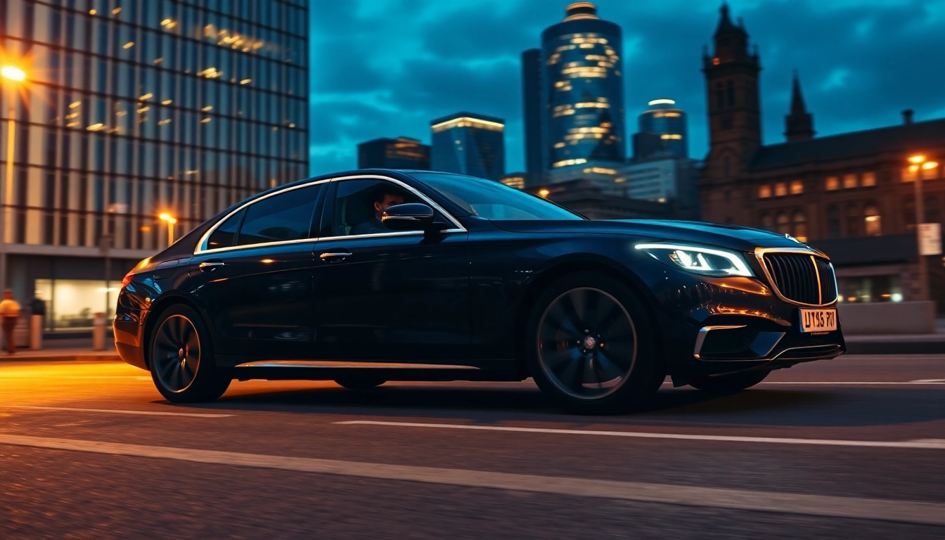 Experience premium Chauffeur Services Nottingham with professional chauffeurs in luxury vehicles.