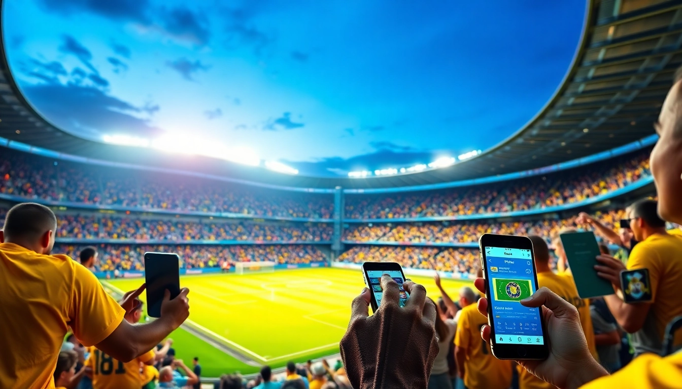 Explore the best sports betting sites for Brazil through vibrant stadium excitement.