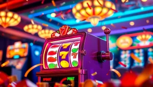 Menangkan slot online dengan mesin slot berwarna-warni dan lingkungan kasino digital yang ceria.