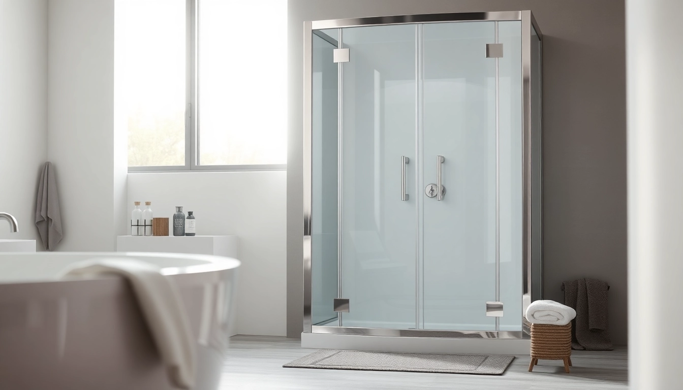 Erleben Sie die elegante sonni Duschkabine in modernem Badezimmerdesign.