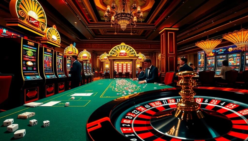 Experience thrill at the casino with vibrant tables and exciting games; Nếu như vậy bám vào đây.