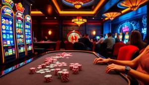 Experience the thrill of Slot777 at a vibrant casino with exciting gameplay and winning opportunities.