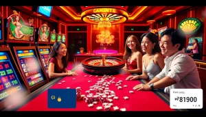 Engaging players enjoying a thrilling casino experience with 상품권카드 for seamless wagering.