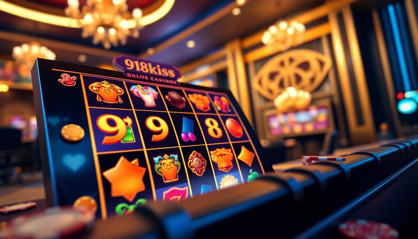 สนุกกับการเล่นสล็อต 918kiss slot ที่มีการแสดงภาพกราฟิกที่น่าตื่นเต้น