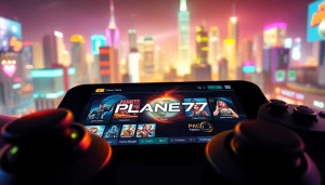 Rasakan keseruan bermain PLANET77 game dengan antarmuka permainan yang menarik dan futuristik.