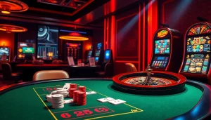 Experience high-stakes gaming at https://giaimanhacai.news/ with exciting poker tables and vibrant slot machines.