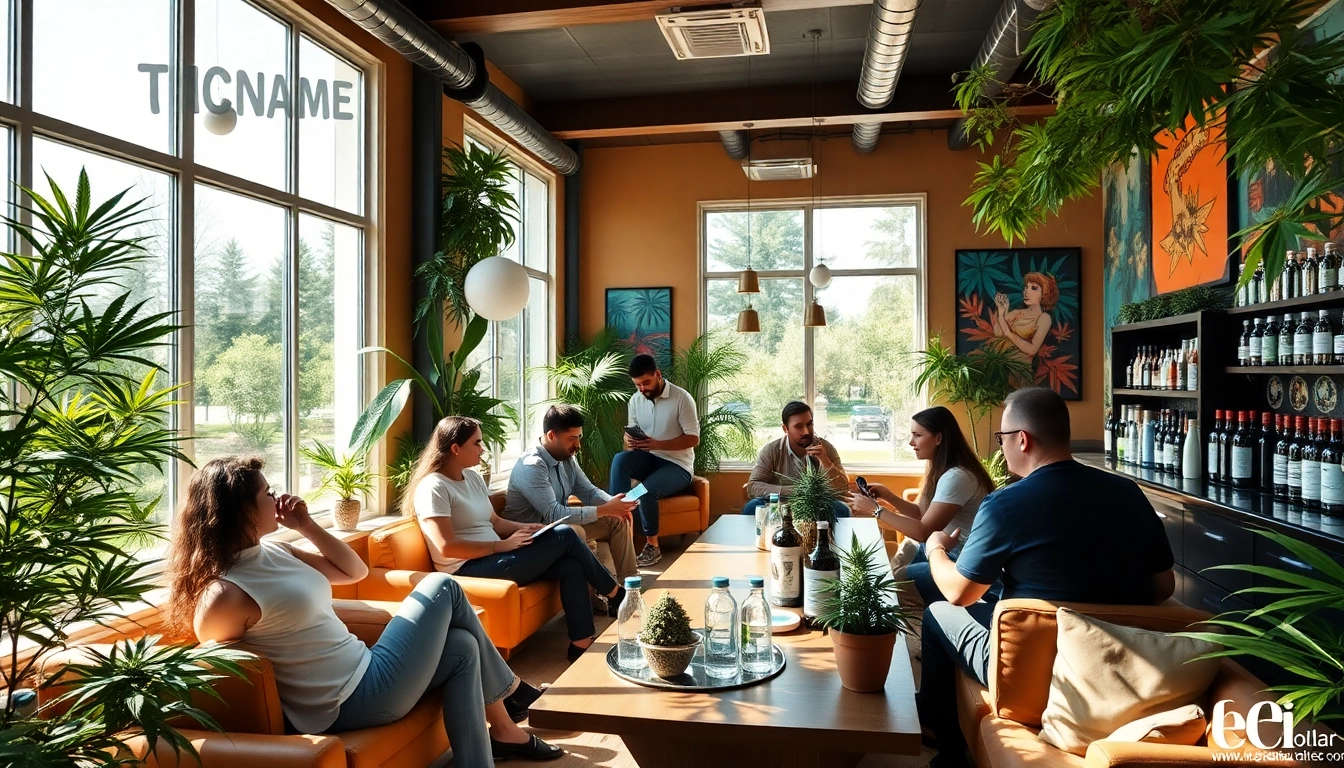 Les membres du cannabis social club majorque profitent d'une atmosphère conviviale.