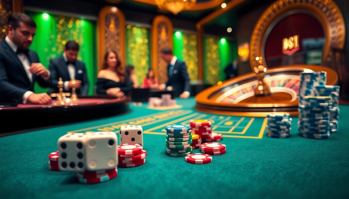 Engage in thrilling gameplay at https://rr88.wales/ with luxurious casino visuals featuring poker chips and dice.