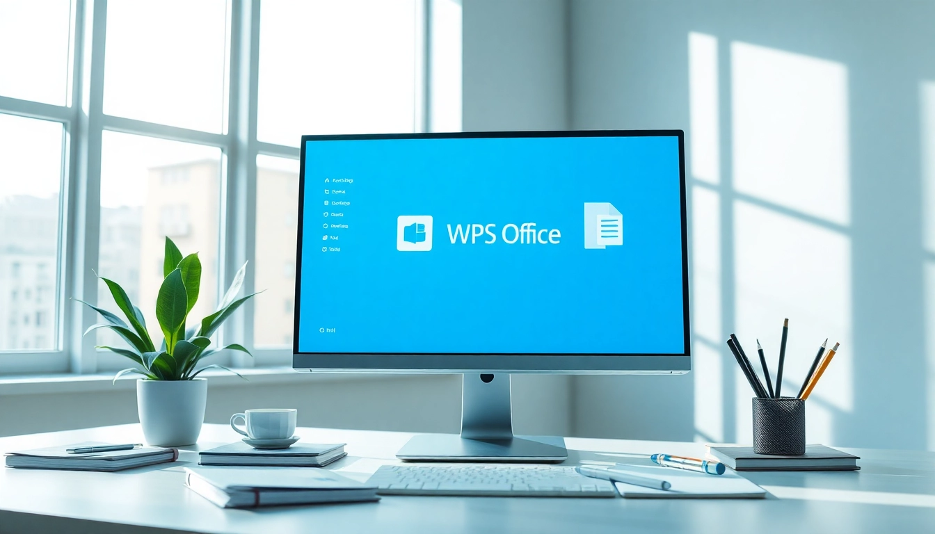 现代办公电脑配置上的 WPS Office 界面。