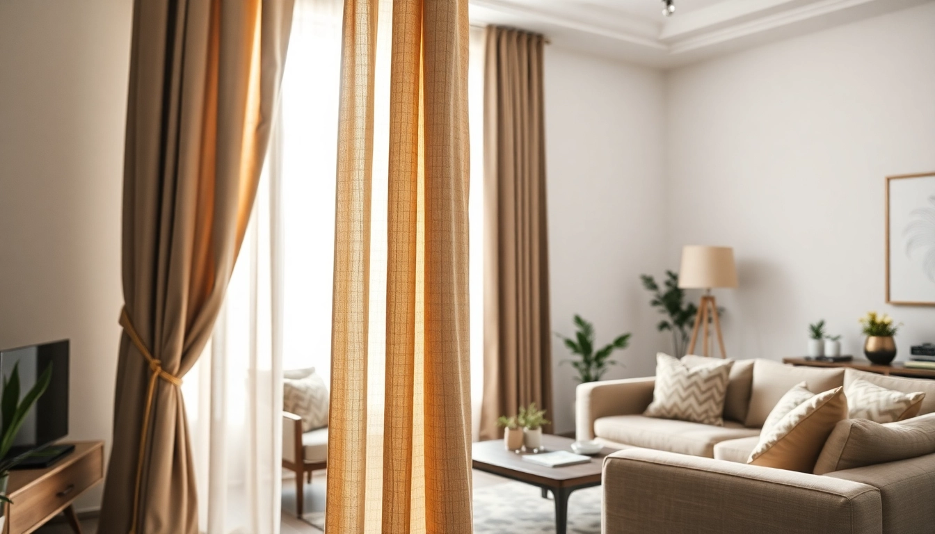 Transform your space with stijlvolle verduisterende gordijnen that enhance privacy and ambiance.