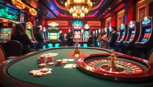 Experience the allure of a top club with vibrant casino games, dazzling lights, and high-stakes excitement.