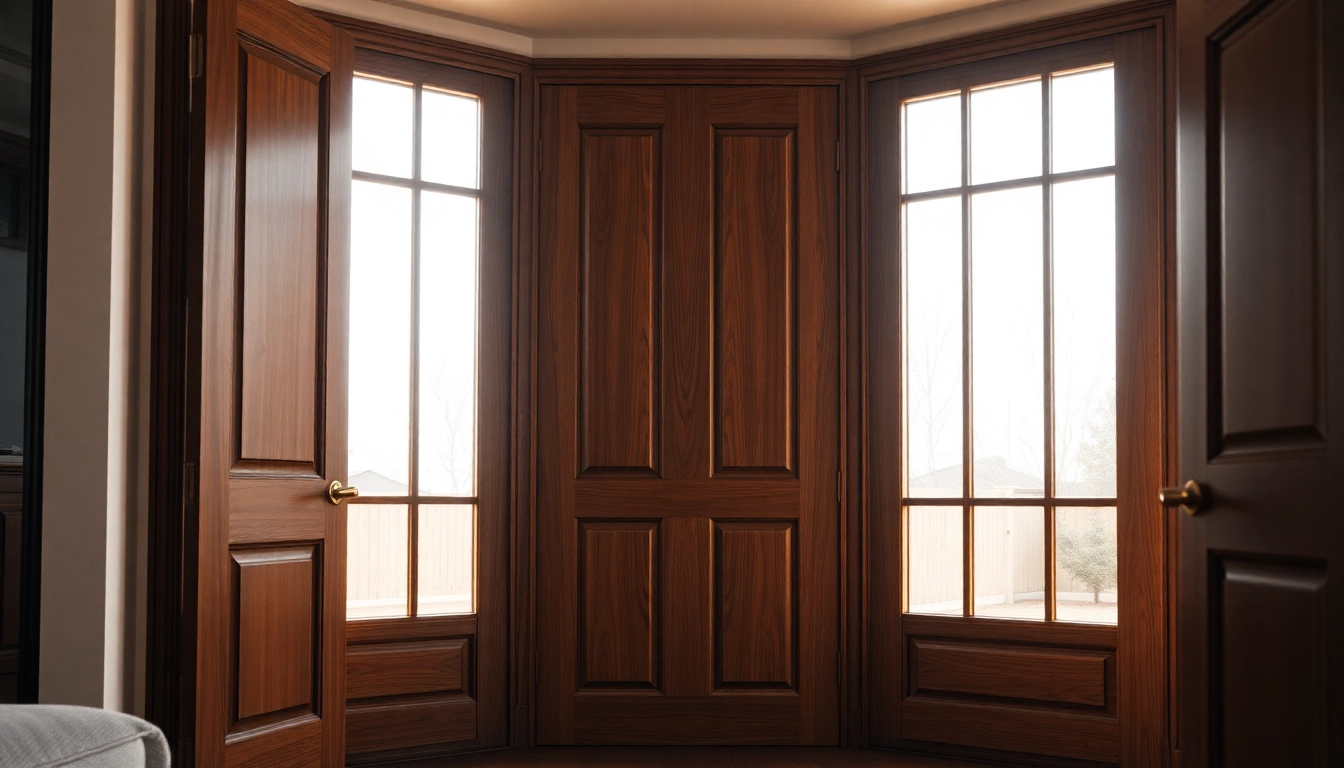Enhance your space with stylish doors adding elegance and warmth to interiors.